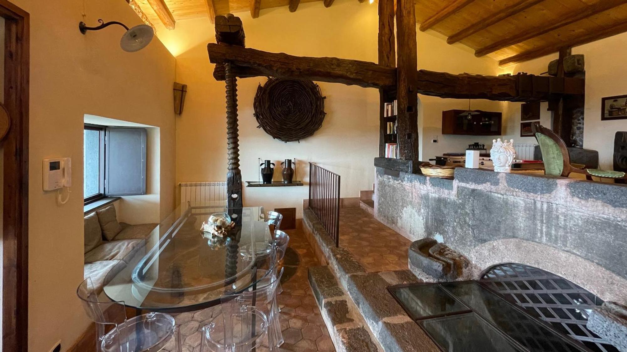 Il Palmento Dell'Etna Villa Трекастани Екстериор снимка