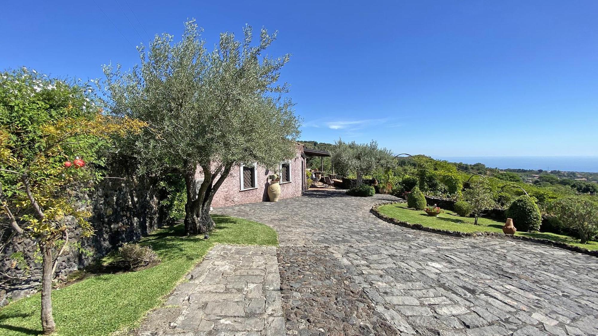 Il Palmento Dell'Etna Villa Трекастани Екстериор снимка