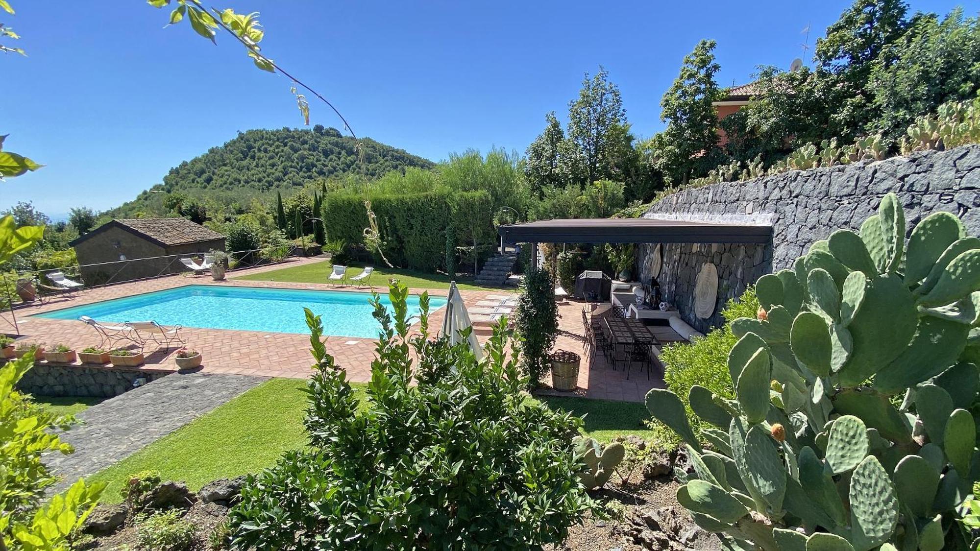 Il Palmento Dell'Etna Villa Трекастани Екстериор снимка